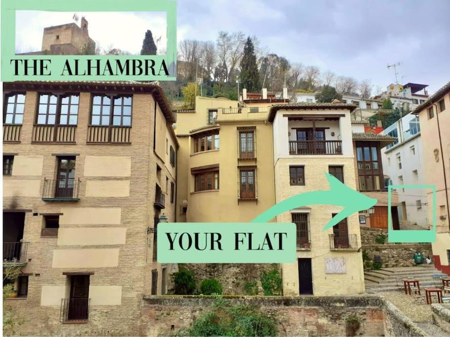 Cosy Apartment / Literally At The Foot Of Alhambra グラナダ エクステリア 写真
